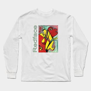 RED FACE Long Sleeve T-Shirt